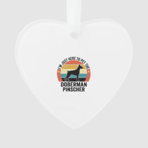 Conception de chemise pour amateur de chien Doberm