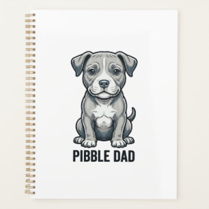 Conception de chemise pour chien Pibble Dad Vintag