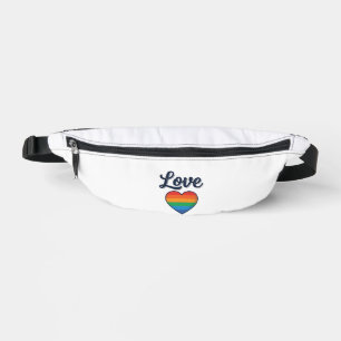Conception de chemise vectorielle Love Rainbow Hea