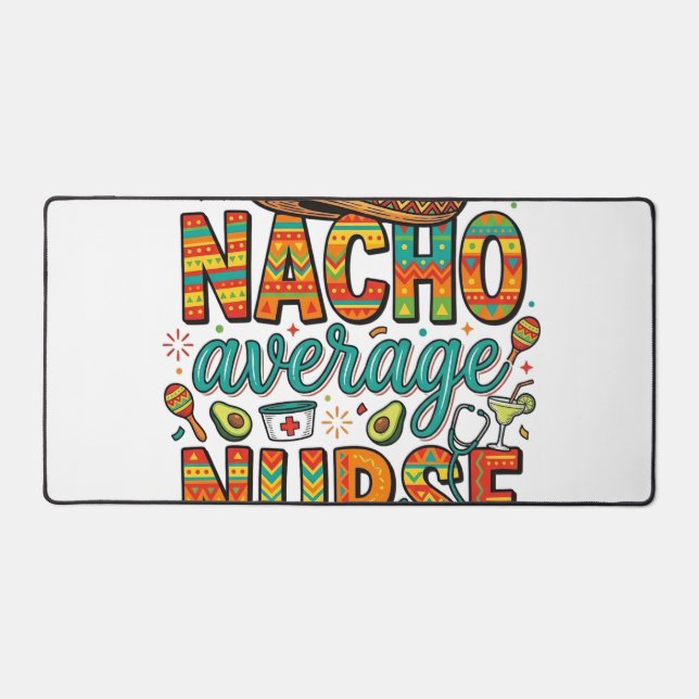 Conception de chemise vectorielle Nacho Average Nu (Recto)