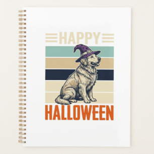 Conception de chemise vintage Happy Halloween Dog