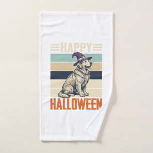 Conception de chemise vintage Happy Halloween Dog