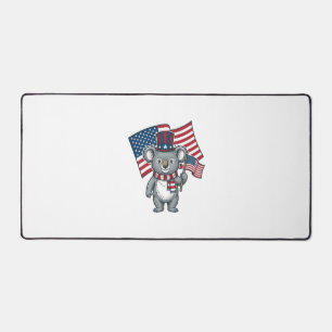 Conception de chemise vintage patriotique koala dr