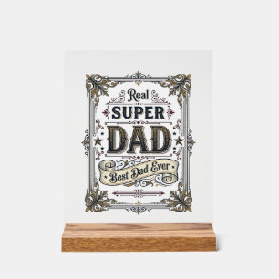 Conception de chemise Vintage Super Papa Meilleur 
