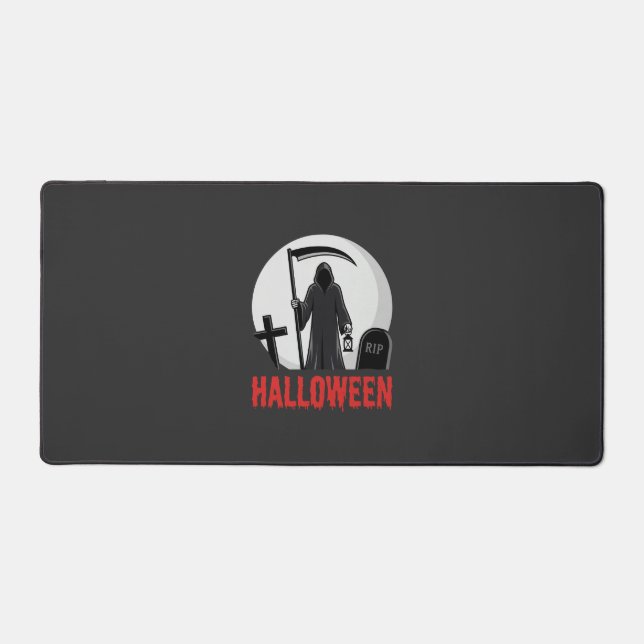 Conception de cimetière de la Faucheuse Halloween (Recto)