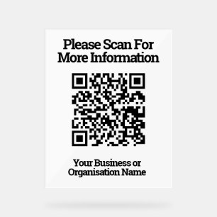 Conception de code QR information
