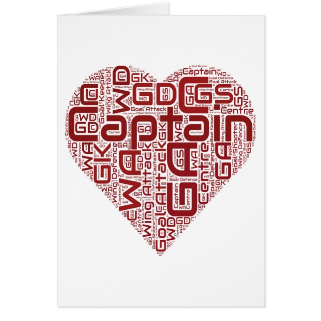 Conception de coeur de positions de net-ball (Devant)