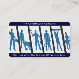 Conception de construction pour Carte de visite