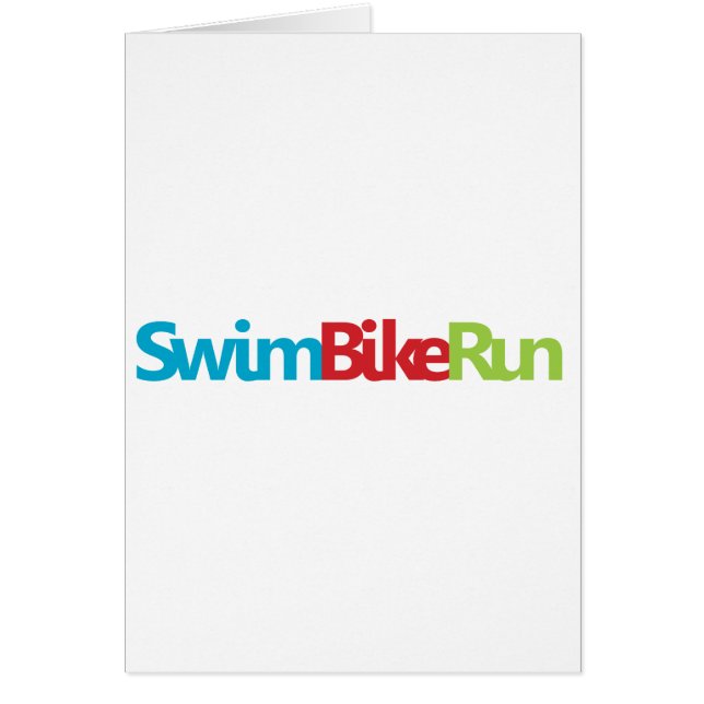 Conception de cool de triathlon (Devant)
