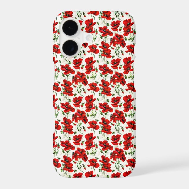 Conception de coquelicot rouge (Verso)
