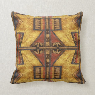 conception de coussin de Cheyenne Parfleche de
