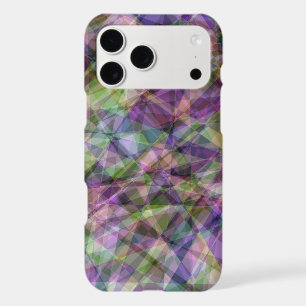 Conception de cristal polygone abstrait violet et