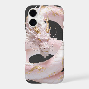 Conception de fantaisie de dragon en or blanc chin
