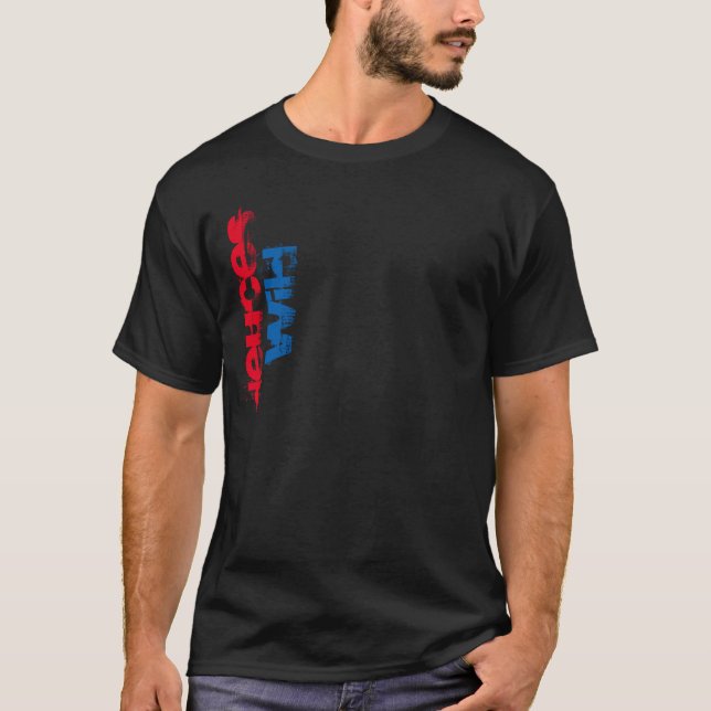 conception de fantaisie sauvage de T-shirt de mode (Devant)