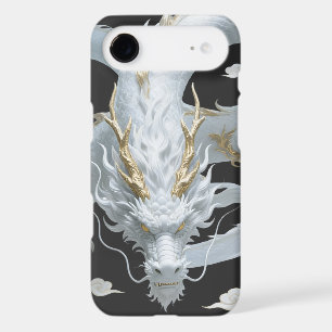 Conception de fantasy artistique de dragon en or b