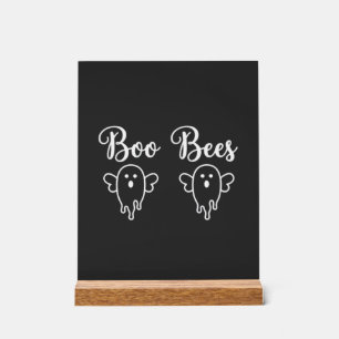 Conception de fantôme d'Halloween de Boo Bees