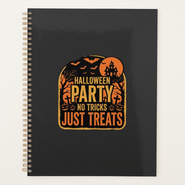 Conception de fête d'Halloween pas de tours juste  (Devant)