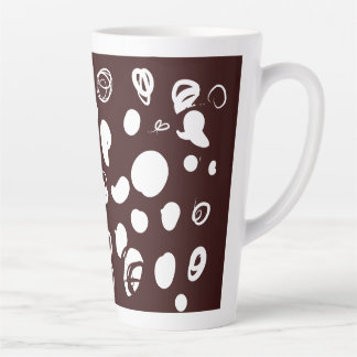Conception de fèves de café Latte Mug