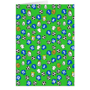 Conception de football avec des maillots bleus