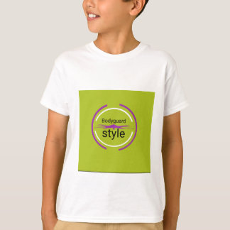 Conception de garde du corps T-shirt