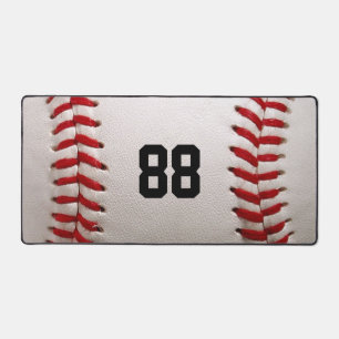 Conception de joueur de baseball avec numéro de ma