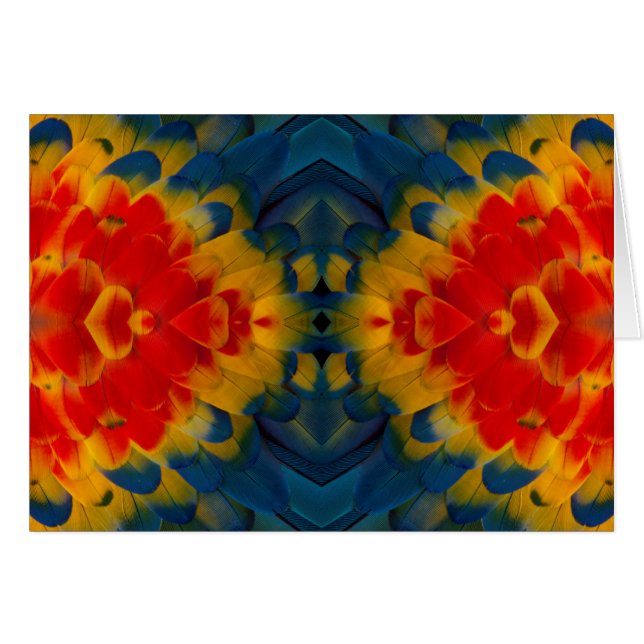 Conception de Kaleidoscope Scarlet Macaw (Devant horizontal)