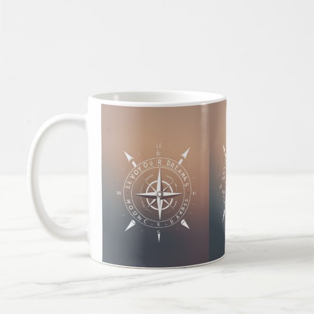 Conception de la compas Motive Mug (Gauche)