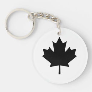 Conception de la feuille d'érable noire canadienne