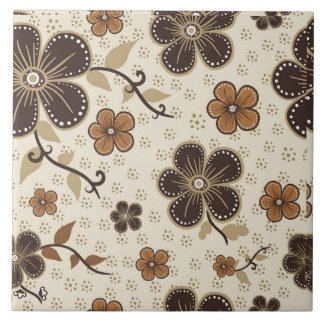 Conception de la fleur de carreaux