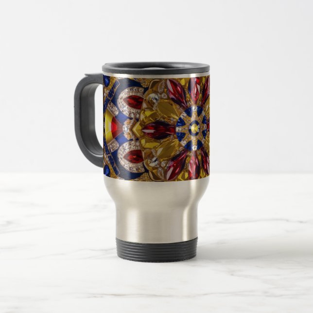 Conception de la Mug Voyage avec Colombie (Devant gauche)