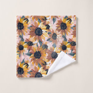 Conception de l'aquarelle de tournesol