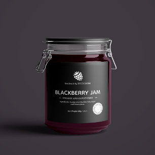 Conception de l'emballage Étiquette Jam Jar