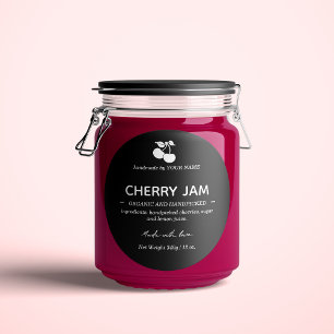 Conception de l'emballage Étiquette Jam Jar