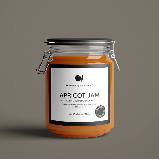 Conception de l'emballage Étiquette Jam Jar (Créateur téléchargé)