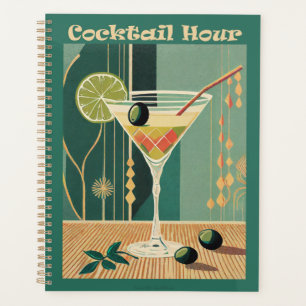 Conception de l'heure de cocktail du milieu du siè