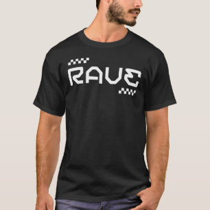 Conception de logo de typographie Rave T-Shirt