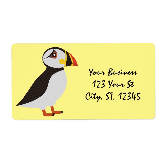 Conception de macareux de l'Atlantique Cute Thunde (Devant)