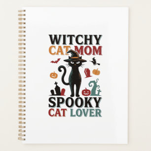 Conception de maman de chat Halloween Vintage sorc