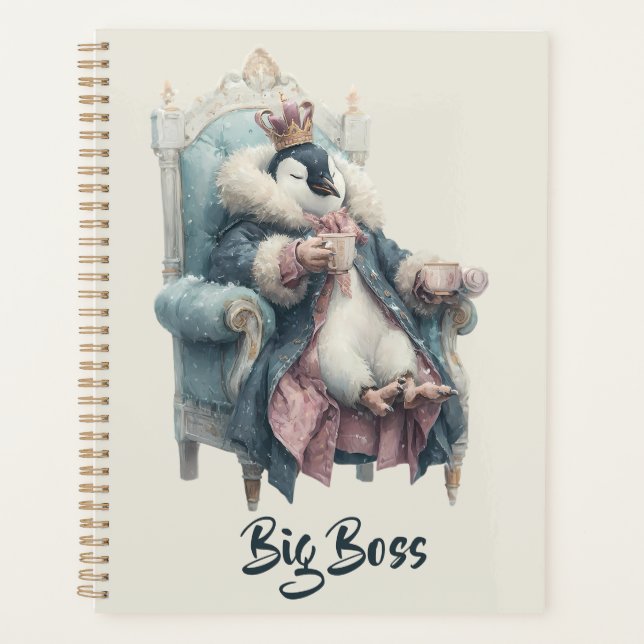 Conception de manchot Big Boss Winter (Devant)