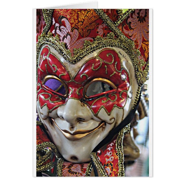 Conception de masque de carnaval (Devant)