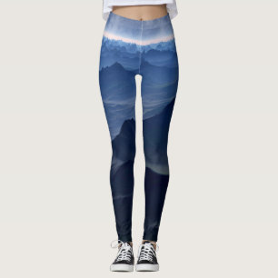 conception de montagne Leggings tout-sur-impressio