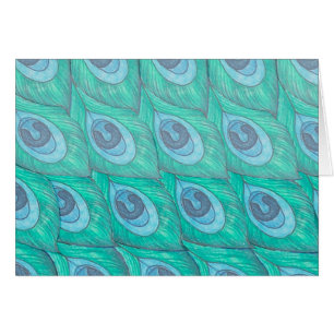 Conception de Motif Peacock turquoise