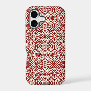 Conception de motif sans couture damassé floral ro