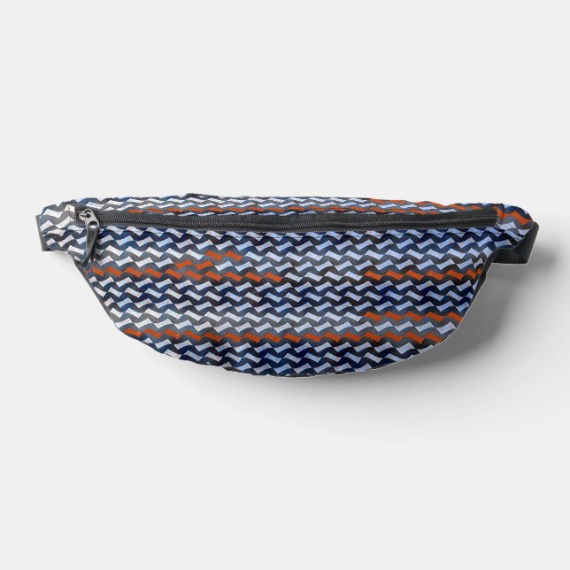Conception de motif zigzag abstrait moderne 1283 (Poser)