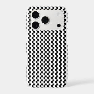 Conception de motifs tendance en noir et blanc  