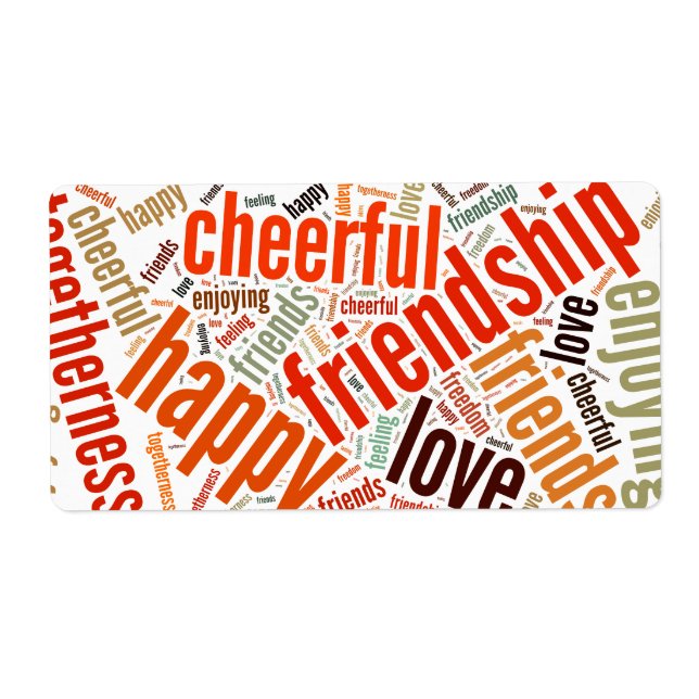 Conception de mots positifs (Devant)