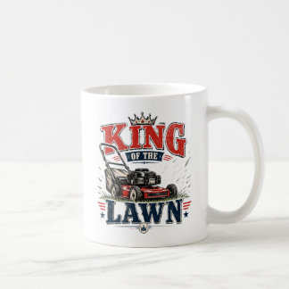 Conception de mug drôle pour papa tondeuse à gazon