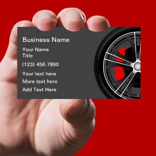 Conception de nouveaux Cartes de visite automobile