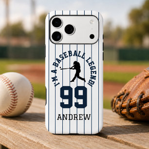 Conception de numéro de maillot à rayures de baseb