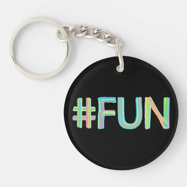 Conception de panneau #FUN coloré (Devant)